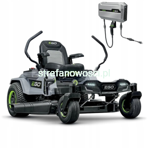 Traktor koszący Rider Z6 EGO POWER+ ZT4201E-L z ładowarką i osłoną deflektora