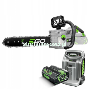 Pilarka akumulatorowa EGO POWER+ CS1610E 40cm 56V z akumulatorem 5,0Ah i szybką ładowarką