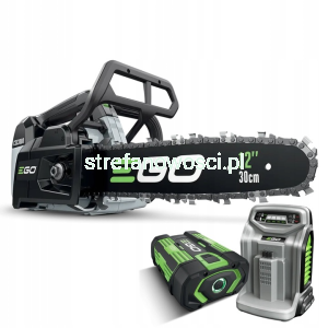 Pilarka akumulatorowa dla arborystów EGO POWER+ PROFESSIONAL-X CSX3000 30cm 56V z akumulatorem 4,0Ah i szybką ładowarką
