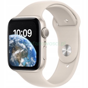 Smartwatch Apple Watch SE gen 2 GPS 44mm beżowy