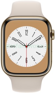 Apple Watch series 8 GPS + Cellular 45mm złoty beż