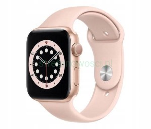 Smartwatch Apple Watch series 6 GPS + Cellular 40mm złoty różowy LTE