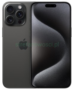 Smartfon Apple iPhone 15 Pro Max 8GB / 512GB czarny