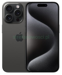 Smartfon Apple iPhone 15 Pro 8 GB / 256 GB czarny zaplombowany
