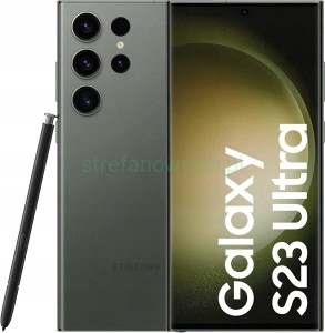 Samsung Galaxy S23 Ultra 12GB / 512GB zielony z ładowarką - plomba