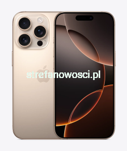 Smartfon Apple iPhone 16 PRO 256GB tytan pustynny