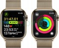 Smartwatch Apple Watch Series 9 GPS + Cellular 45mm złoty bransoleta