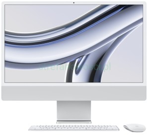 Komputer Apple iMac 24 M3 8GB 256GB SSD 10C GPU Lan Touch ID silver