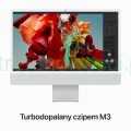 Komputer Apple iMac 24 M3 8GB 256GB SSD 10C GPU Lan Touch ID silver