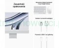 Komputer Apple iMac 24 M3 8GB 256GB SSD 10C GPU Lan Touch ID silver