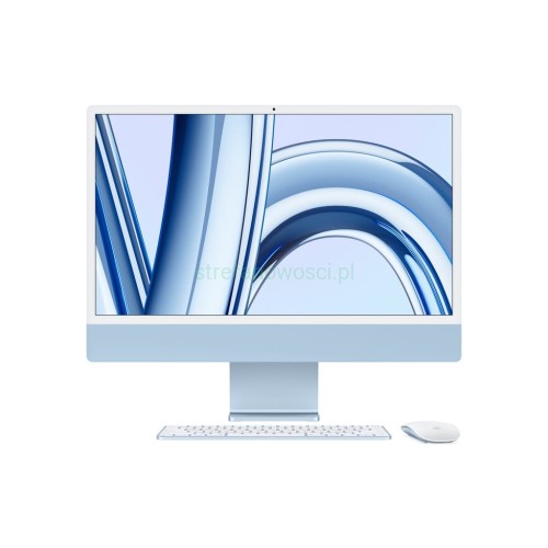 Komputer Apple iMac 24" All-in-One 2023 M3 10C GPU 8GB 512GB Blue Touch ID