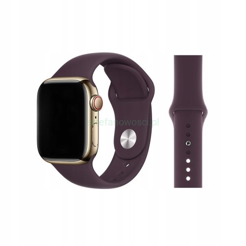 Apple pasek do Apple Watch 46mm /44/45mm M/L + S/M Dark Cherry burgund