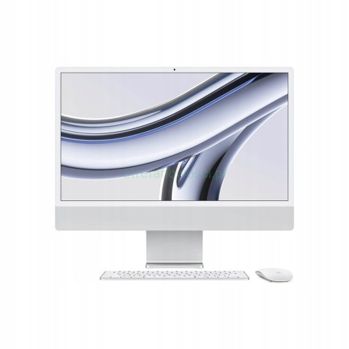 Nowy Komputer Apple Imac 24" M3 10-Core 16GB 512GB Srebrny Touch ID LAN