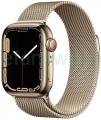 Smartwatch Apple Watch series 7 GPS + Cellular 41mm złoty defekt