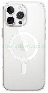 Plecki Apple do Apple iPhone 16 Pro Max bezbarwny oryginał