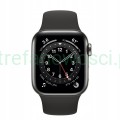 Apple Watch 6 40mm cellular NFC LTE eSIM + czarny pas
