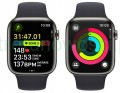 Apple Watch Series 9 GPS + Cellular 45mm grafit + brąz pasek zaplombowany