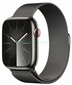 Smartwatch Apple Watch Series 9 GPS + Cellular 45mm grafit + bransoleta
