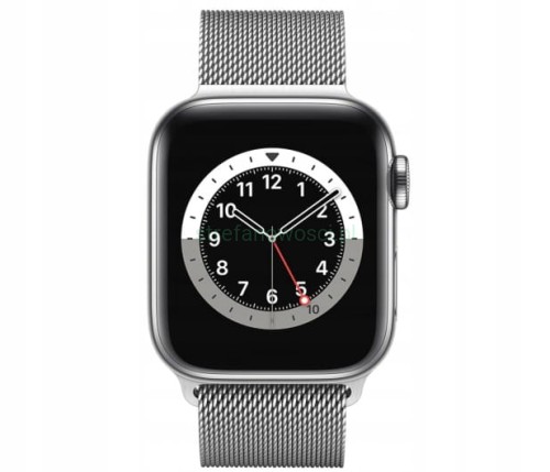Smartwatch Apple Watch 6 40mm GPS Cellular srebrny bransoleta zaplombowany