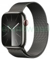 Apple Watch Series 9 GPS + Cellular 45mm srebrny + bransoleta grafit