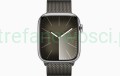 Apple Watch Series 9 GPS + Cellular 45mm srebrny + bransoleta grafit