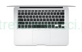 Laptop MacBook Air 13,3 " Intel Core i5 8GB / 128GB srebrny świecące logo