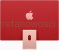 Komputer APPLE iMac 24 Retina M3 10R GPU 8GB/256GB różowy LAN Touch ID