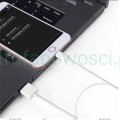 Kabel Apple Lightning - USB 1 m biały zaplombowany oryginał