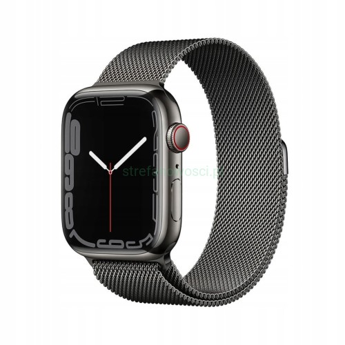Smartwatch Apple Watch series 7 GPS + Cellular 45mm szary grafit bransoleta
