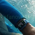 Apple Watch series 7 GPS Cellular 45mm stal grafit niebieski zaplombowany