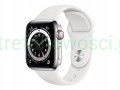 Apple Watch 6 40mm GPS Cellular stal eSIM LTE srebrny komunia zaplombowany
