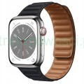 Smartwatch Apple Watch Series 9 GPS + Cellular 45mm srebrny + pasek skóra
