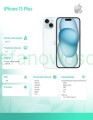 Smartfon Apple iPhone 15 Plus 6.7" 6 GB / 512 GB 5G niebieski