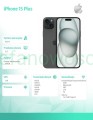 Smartfon Apple iPhone 15 Plus 6.7" 6 GB / 512 GB 5G czarny