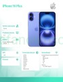 Smartfon Apple iPhone 16 Plus 8 GB / 512 GB 6.7" 5G niebieski nieotwierany