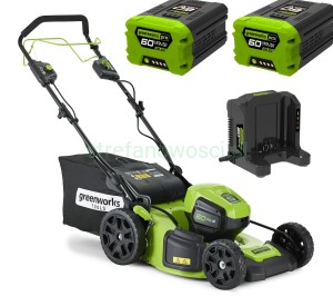 Kosiarka akumulatorowa Greenworks 60V/6Ah nr1 napęd USA