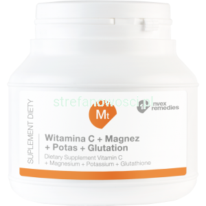 Invex Remedies SUPLEMENT DIETY MT WITAMINA C+ MAGNEZ+ POTAS+ GLUTATION 150G