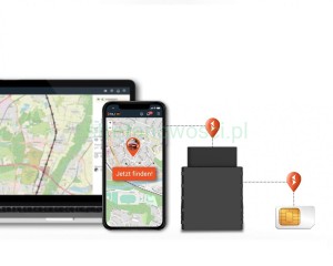 Lokalizator tracker PAJ GPS CAR Finder 2.0 (lokalizacja samochodu osobowego, dostawczego, ciężarowego) kompletny zestaw z kartą SIM