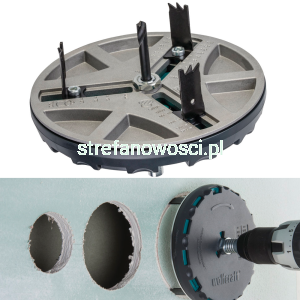 otwornica regulowana WOLFCRAFT AH 45 - 130 mm