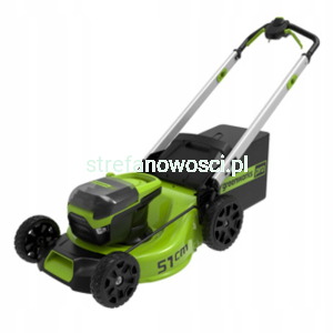 Greenworks GD60LM51SP Kosiarka akumulatorowa do trawy z napędem bezszczotkowa 51 cm 60V z koszem