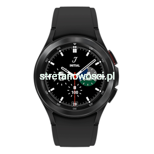 Smartwatch Samsung Watch 4 Classic Stainless Steel 42mm czarny LTE 4G eSIM Bluetooth NFC WiFi