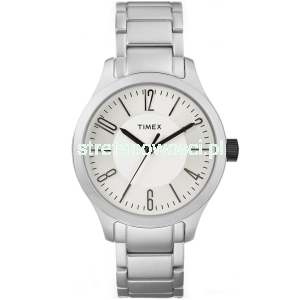 ZEGAREK DAMSKI TIMEX ALUMINIUM T2P106 SREBRNY