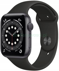 Apple Watch 6 40mm czarny Wi-Fi NFC GPS
