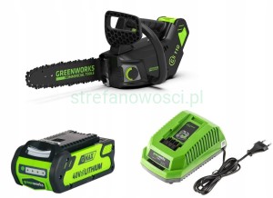 Greenworks łańcuchowa 40V/25cm super pilarka