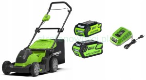 Greenworks kosiarka akumulatorowa 40V/41cm 600m2