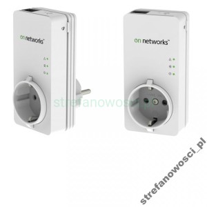 Transmiter sieciowy Powerline 500Mbps PL500P