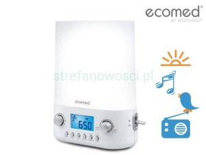 radio budzik świetlny ecomed Medisana WL-50E WL450