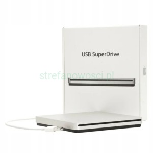 APPLE SuperDrive Napęd zewnętrzny CD DVD USB 2.0