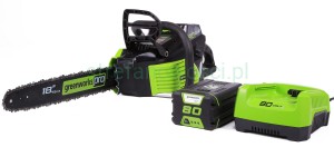 Piła łańcuchowa 80V lepsza spalinowa Greenworks